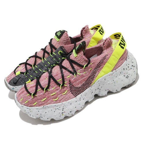 

Nike Wmns Space Hippie 04 This Is Trash Lemon Venom Women Lifestyle CD3476-700, Черный, Wmns Space Hippie 04