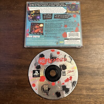 Re-Loaded: The Hardcore Sequel (Sony PlayStation 1 PS1) Disc In Case - Authentic