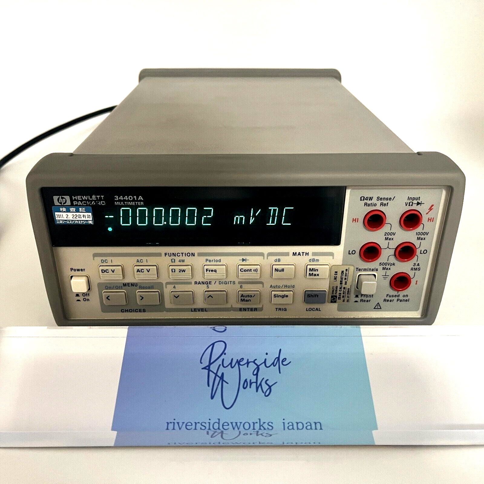 HP / Agilent 34401A Digital Multimeter Used Tested | eBay
