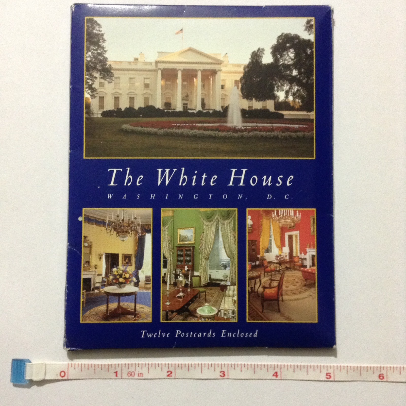 12-The White House-Postcards-6x4 1/8 Set-1996-Washington DC cards good shape