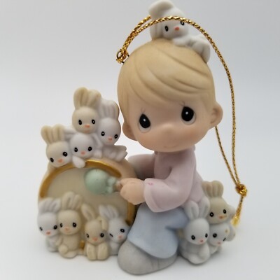 Precious Moments Twelve Drummers Drumming Up Fun Bunnies Rabbits # 456101
