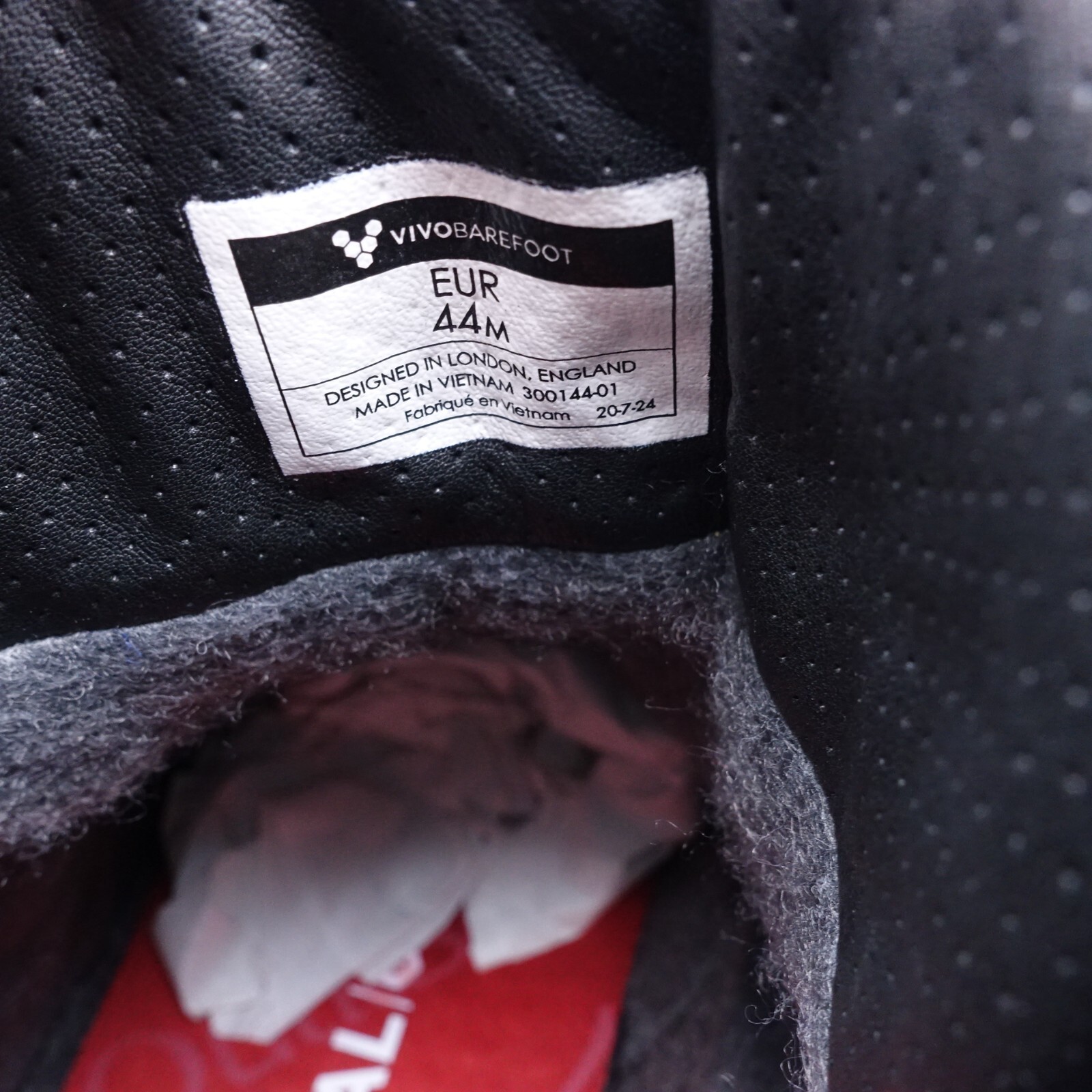 VivoBarefoot Men's Scott II Camel Leather Barefoot Boots 300144-01 Obsidian