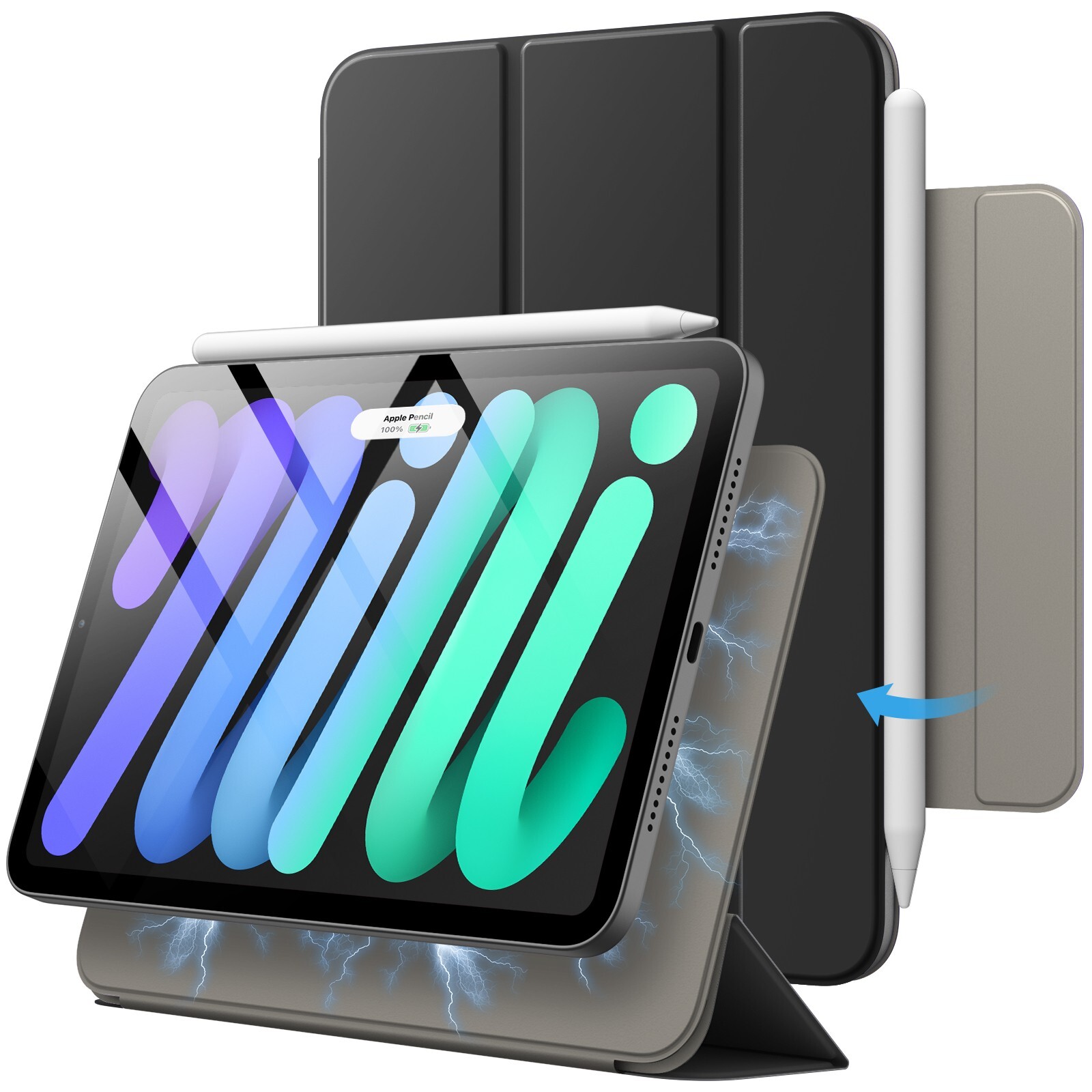 Case for iPad mini (A17 Pro, 2024 Model, 7th Gen) / mini 6 (2021