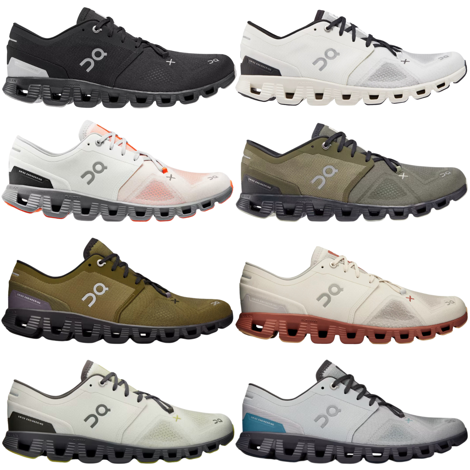BRAND NEW On CLOUD X V3 Mens Running Shoes ALL COLORS US Sizes 7-14 NEW IN BOX