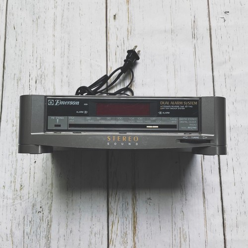 Vintage Am/fm Stereo Sound Radio Digital Alarm Ak2745