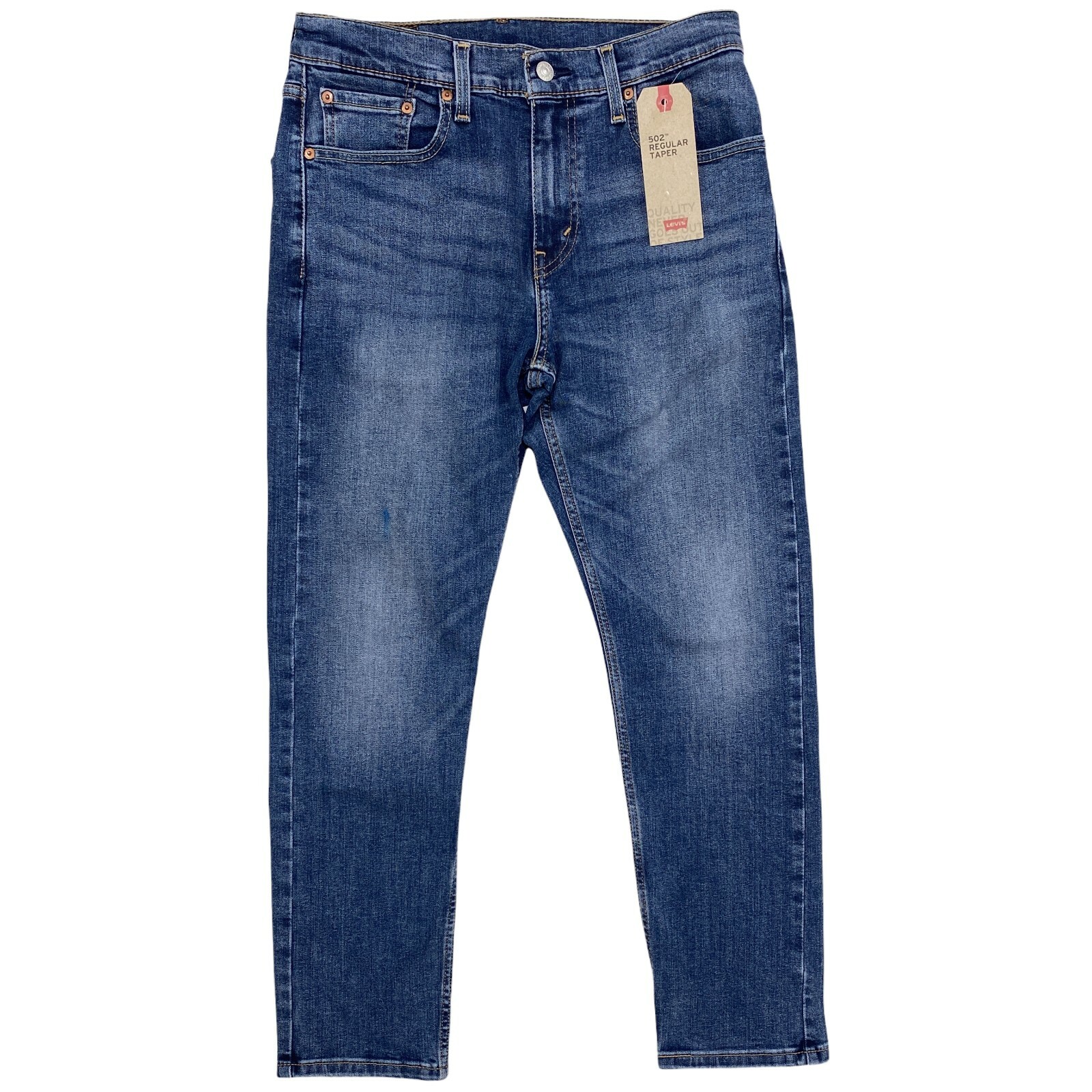 

Мужские джинсы Levis 502 Regular Taper Size  x  Advanced Stretch Blue Denim, Синий, Levi's 502