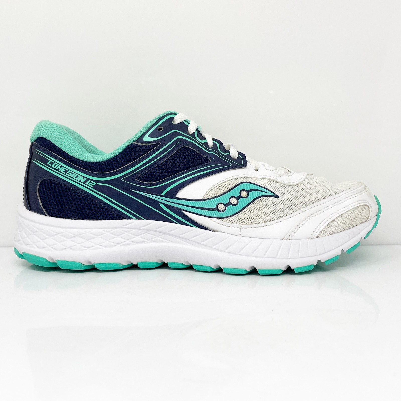 

Женские кроссовки Saucony Cohesion 12 S10471-20 белые кроссовки размер 8, Белый, Cohesion 12