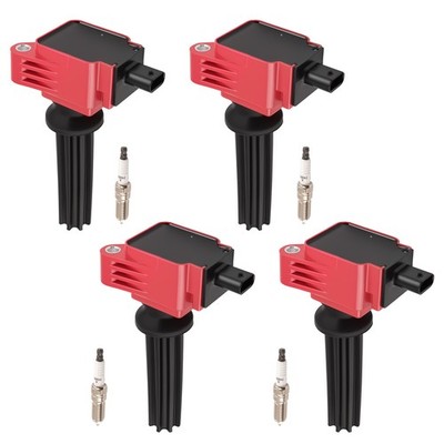 4X Ignition Coil Packs & 4X Iridium Spark Plugs for Lincoln MKC 2.0L 2015-2017