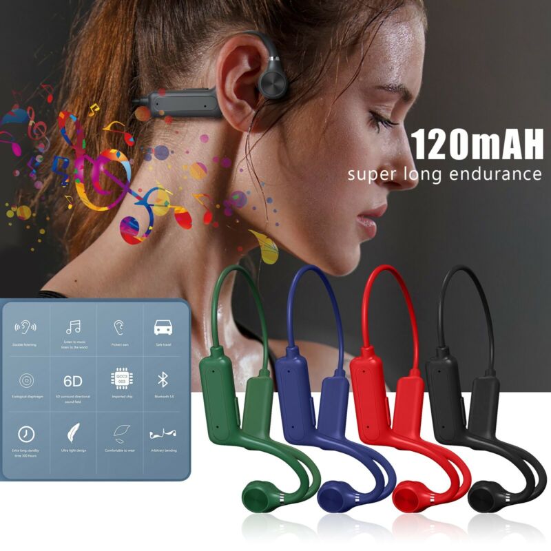 GM20Wireless Waterproof Swimming Outdoor Sports One Conduction Bluetooth Headset