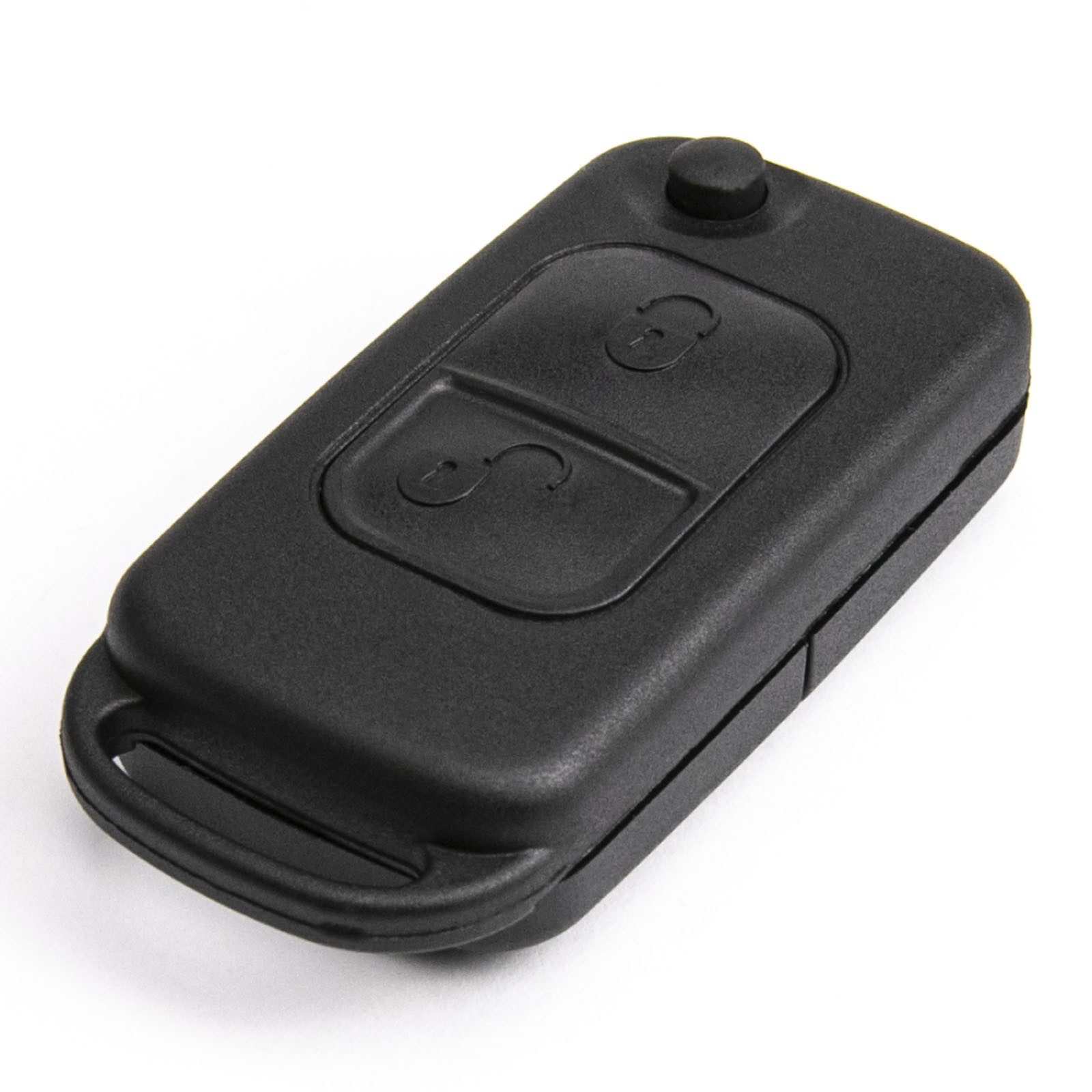 CHIAVE GUSCIO PER MERCEDES A W168 C W202 M W163 E W210 W124 2 PULSANTI LAMA HU64