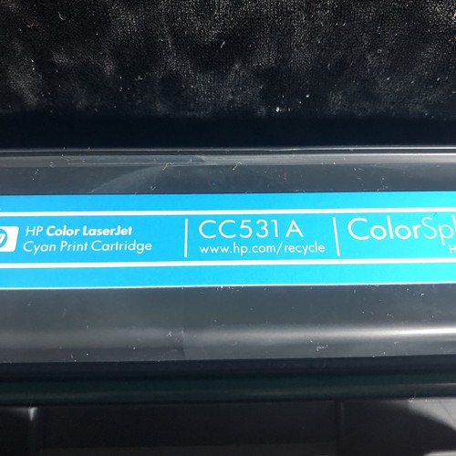 Empty HP Toner Cartridges 4(CMYK) Laser Printer