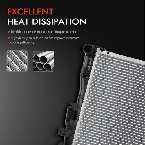 Radiator w/ Transmission Oil Cooler for Mercedes-Benz W124 260E 300E 300TE E320