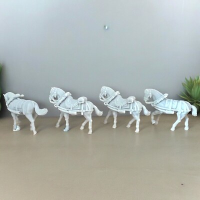 Napoleonic 28mm Draught Horse Team 28mm Wargames, Collectors, Waterloo