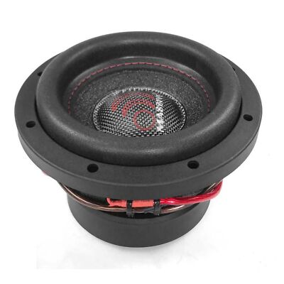 Massive Audio 6'' 400 Watt Subwoofer Dual 4 Ohm Shallow Mount SUMMO64S