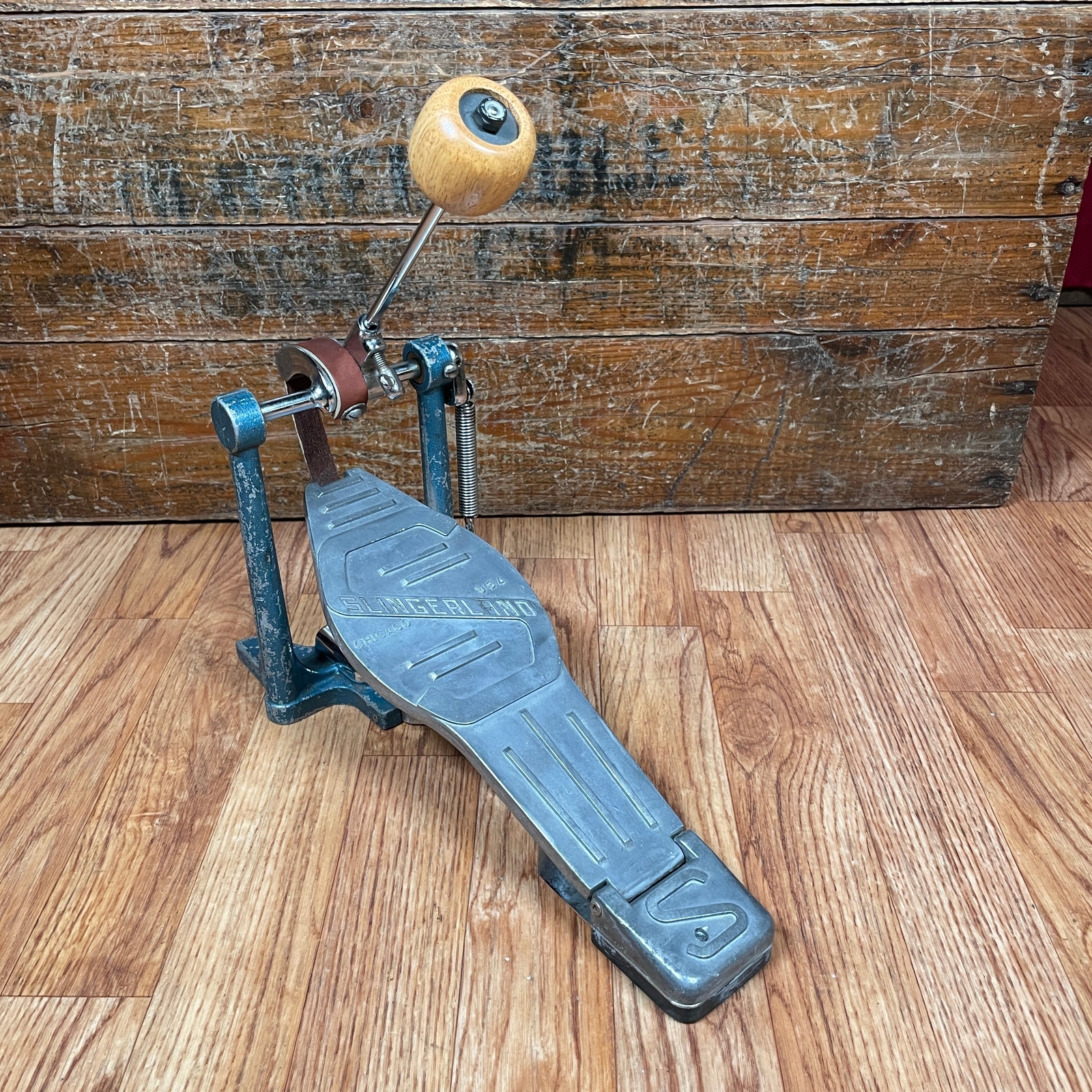 1960s Slingerland No. 940M Snap On Tempo-King Bass Drum Pedal Jet