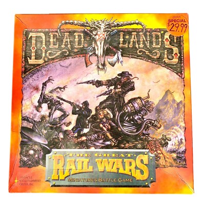 Deadlands Rail Wars Board Game Weird West Pinnacle