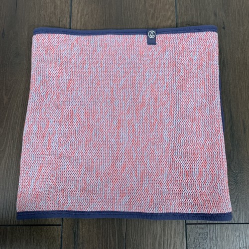 Lululemon Ivivva Girls Village Chill Scarf Pink Purple White EUC