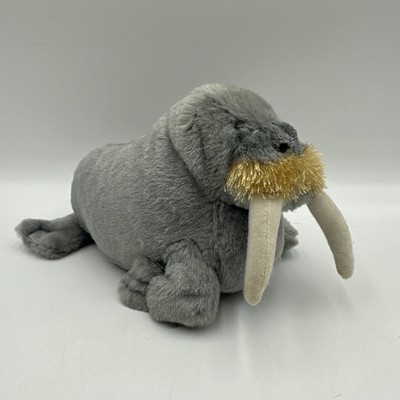 GANZ Webkinz Walrus HM332 Plush Stuffed Animal Toy No Code -Read