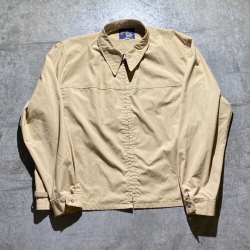 Vintage 80s 90s Derby Of San Francisco Full Zip Thin Tan Vintage 80s 90s Derby Of San Francisco Full Zip Thin Tan