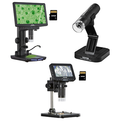 VEVOR Digital Microscope Coin Microscope 4.3/10 in Screen 50