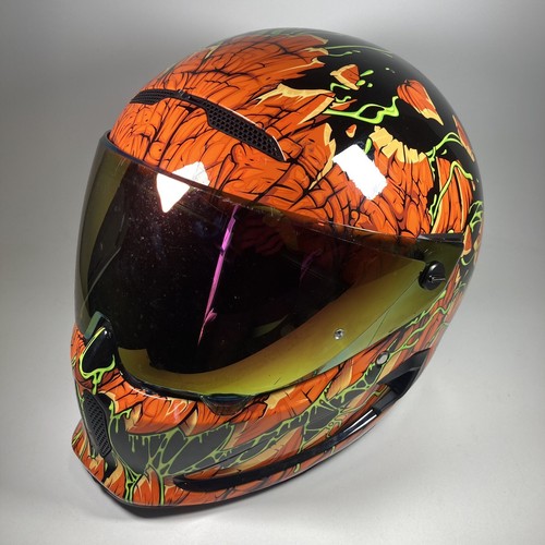RuRoc Atlas 4.0 Hollow Motorcycle Track Helmet Limited Edition ML 