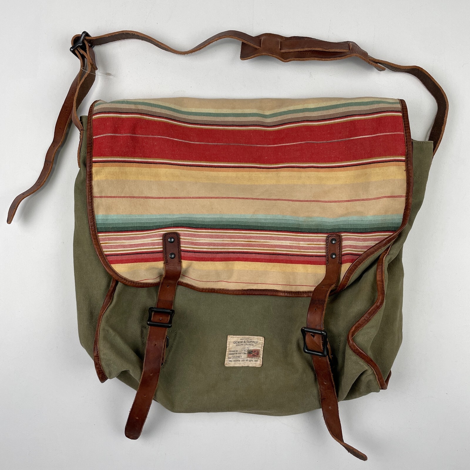 Ralph Lauren Denim & Supply Southwest Canvas Leather Ralph Lauren Denim & Supply Southwest Canvas Leather