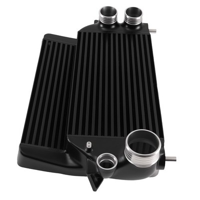 Bar & Plate Intercooler for Ford F-150 EcoBoost 15-19 Front Mounted Turbo Black