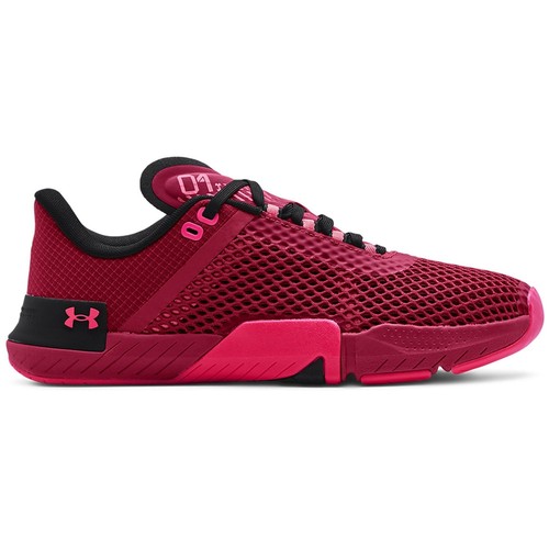 

[3025052-601] Mens Under Armour TriBase Reign 4, Black rose-black-penta pink