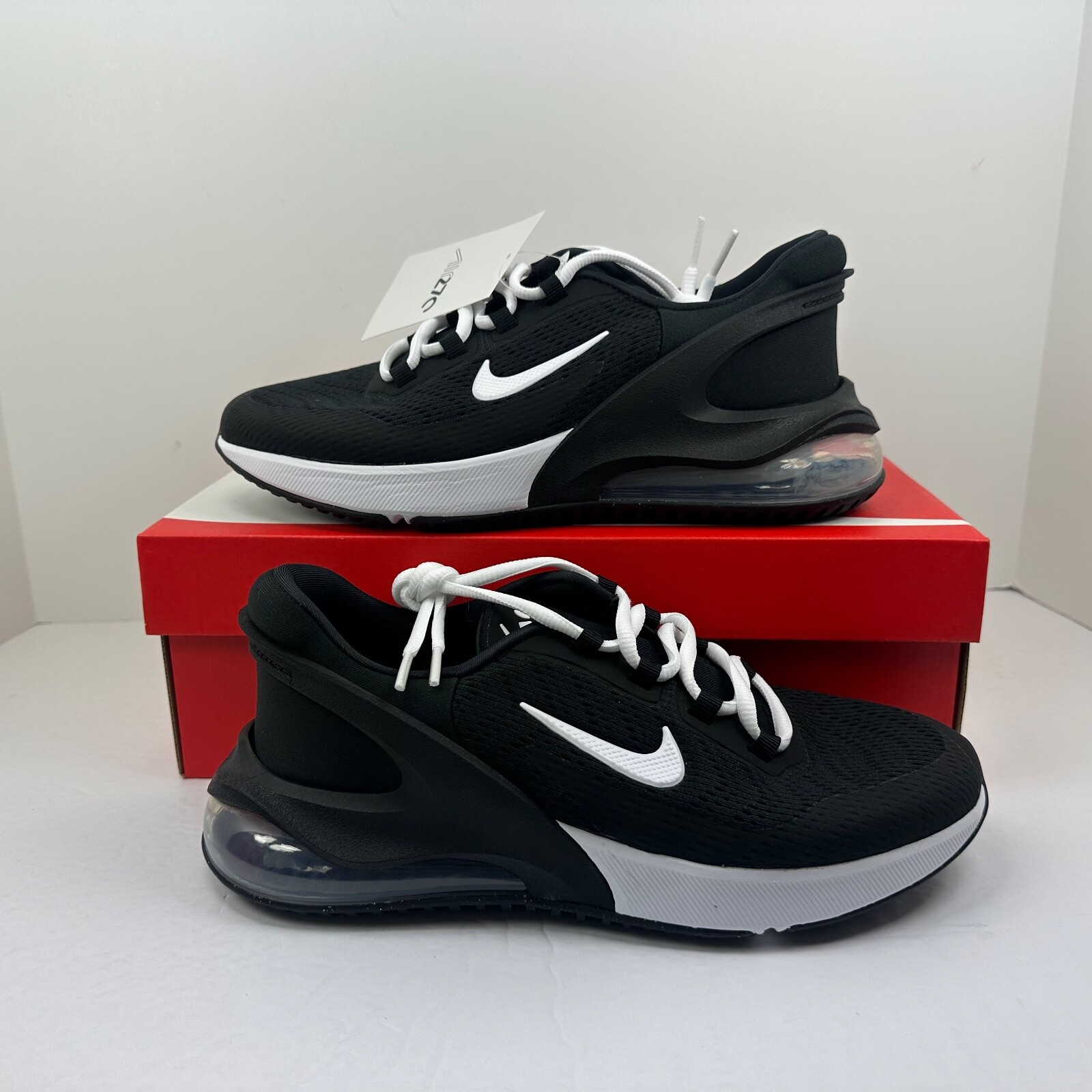 【GW特価】 Nike Air Max 270 Golf Black/White Nike Air Max 270 G Golf Shoes 2020 Black/White/Hot Punch