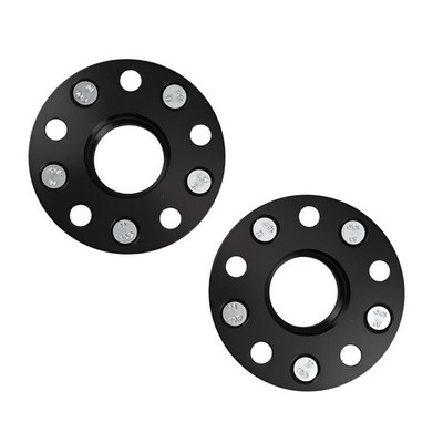 15mm Black Wheel Spacers for Toyota Corolla Verso RAV4 5x114.3 M12x1.5 60.1mm