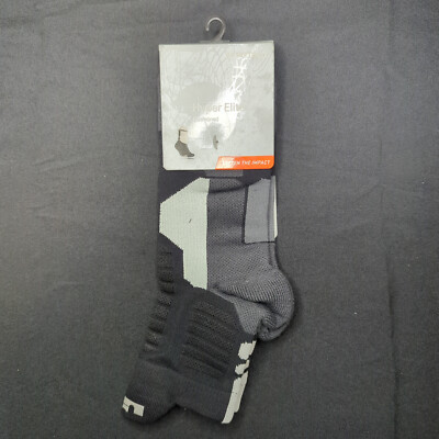 New Nike Hyper Elite Socks Quarter Cut Basketball Size Large LeBron KD Dri-Fit