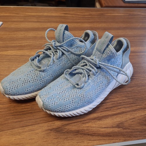 Adidas Women's EVN 791001 Blue Sneakers Shoes Knit Tubular Size 6 Ortholite  | eBay