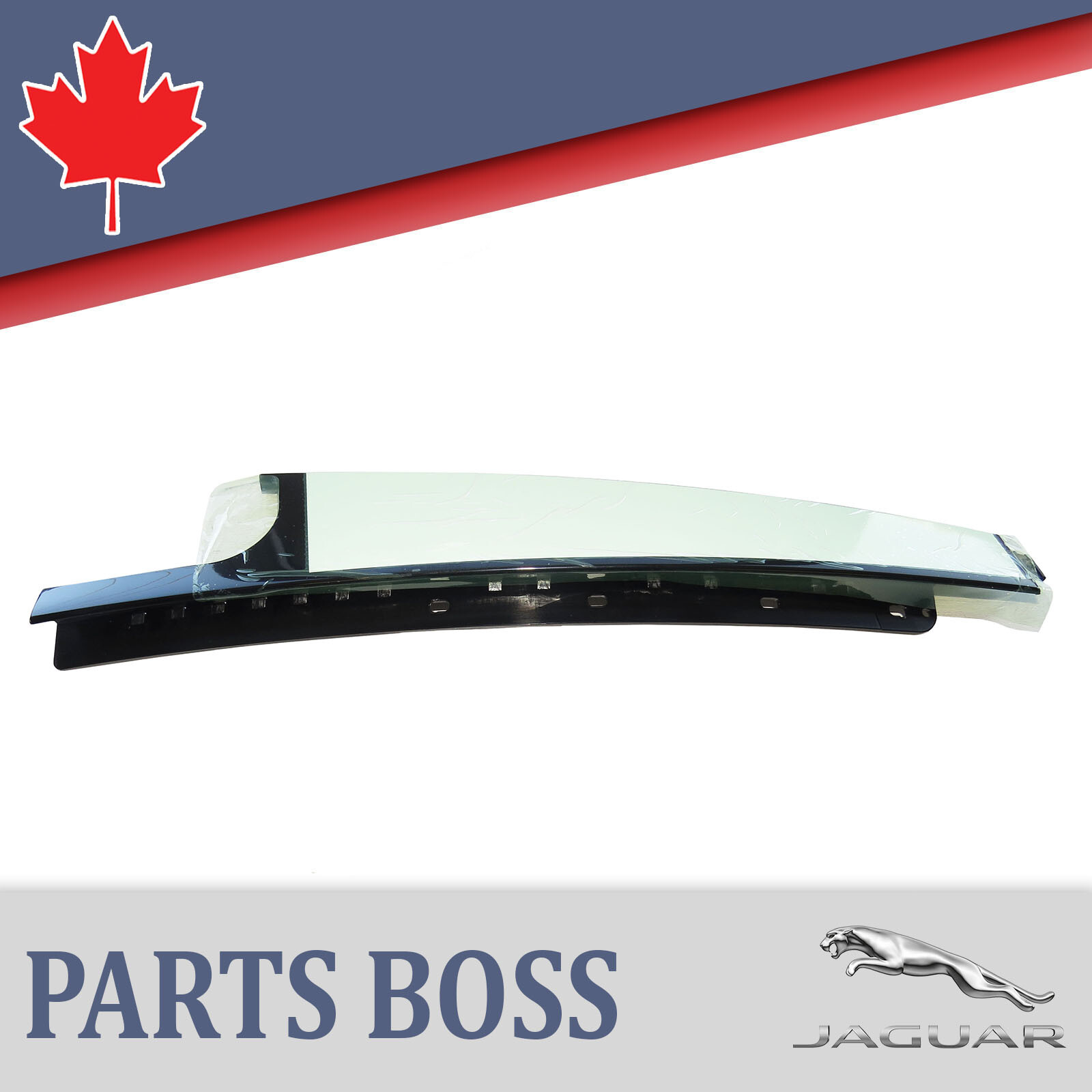 Jaguar Xf Xfr 2013 2014 2015 Oem Window Molding Rear Left C2z18489