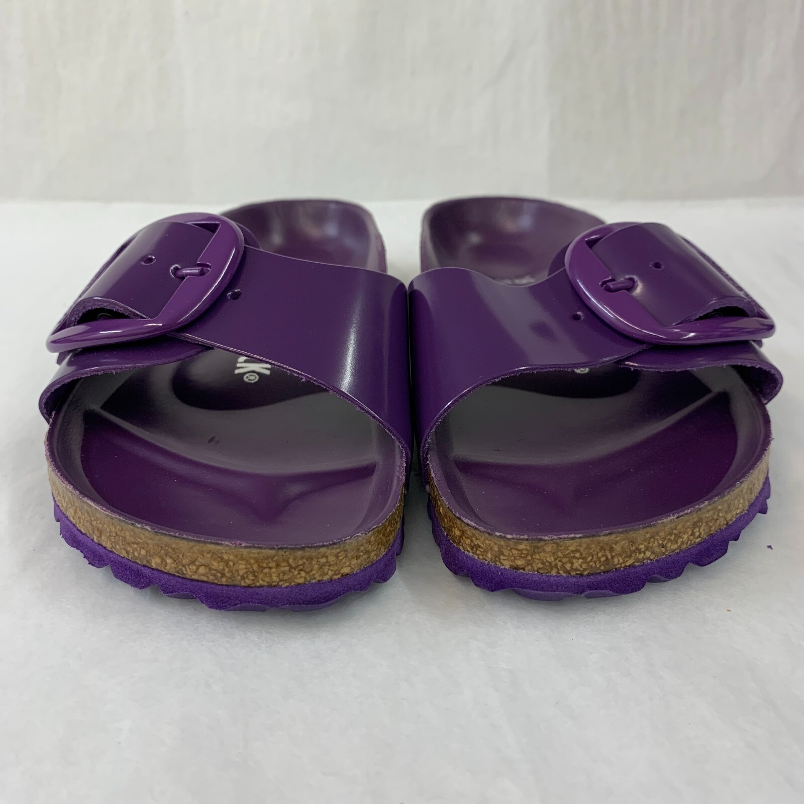 【新品未使用】BIRKENSTOCK Madrid Big Buckle 38 Madrid Big Buckle Natural Leather Patent | BIRKENSTOCK