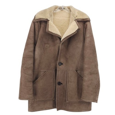 ANTARTEX Vintage SHEEPSKIN Coat made In Scotland  Men's Estimated MEDIUM