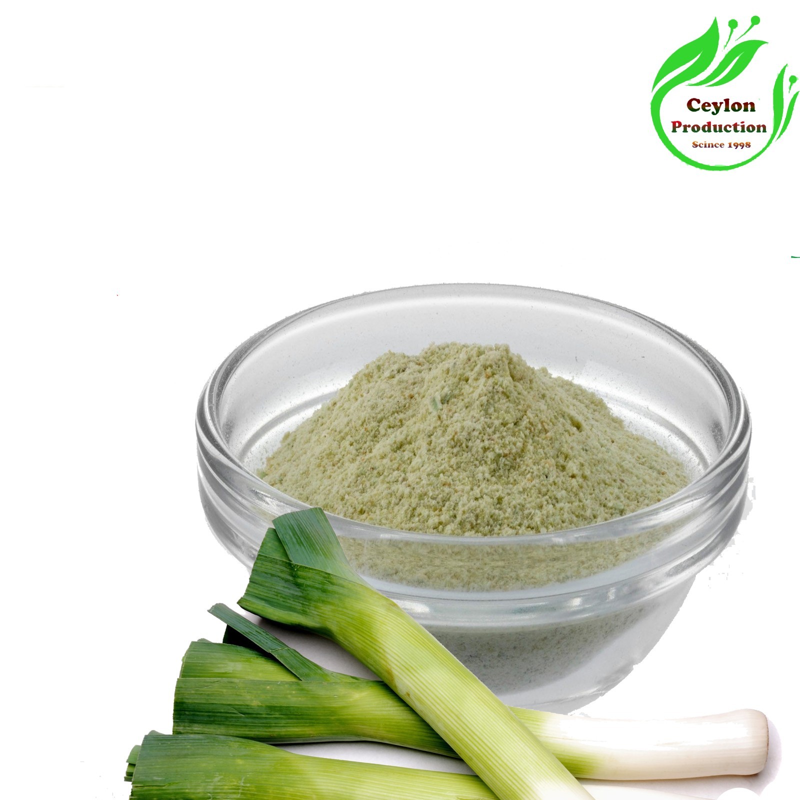 Organic Leeks Powder Dried Ground Allium Porrum Natural Cooking Spice