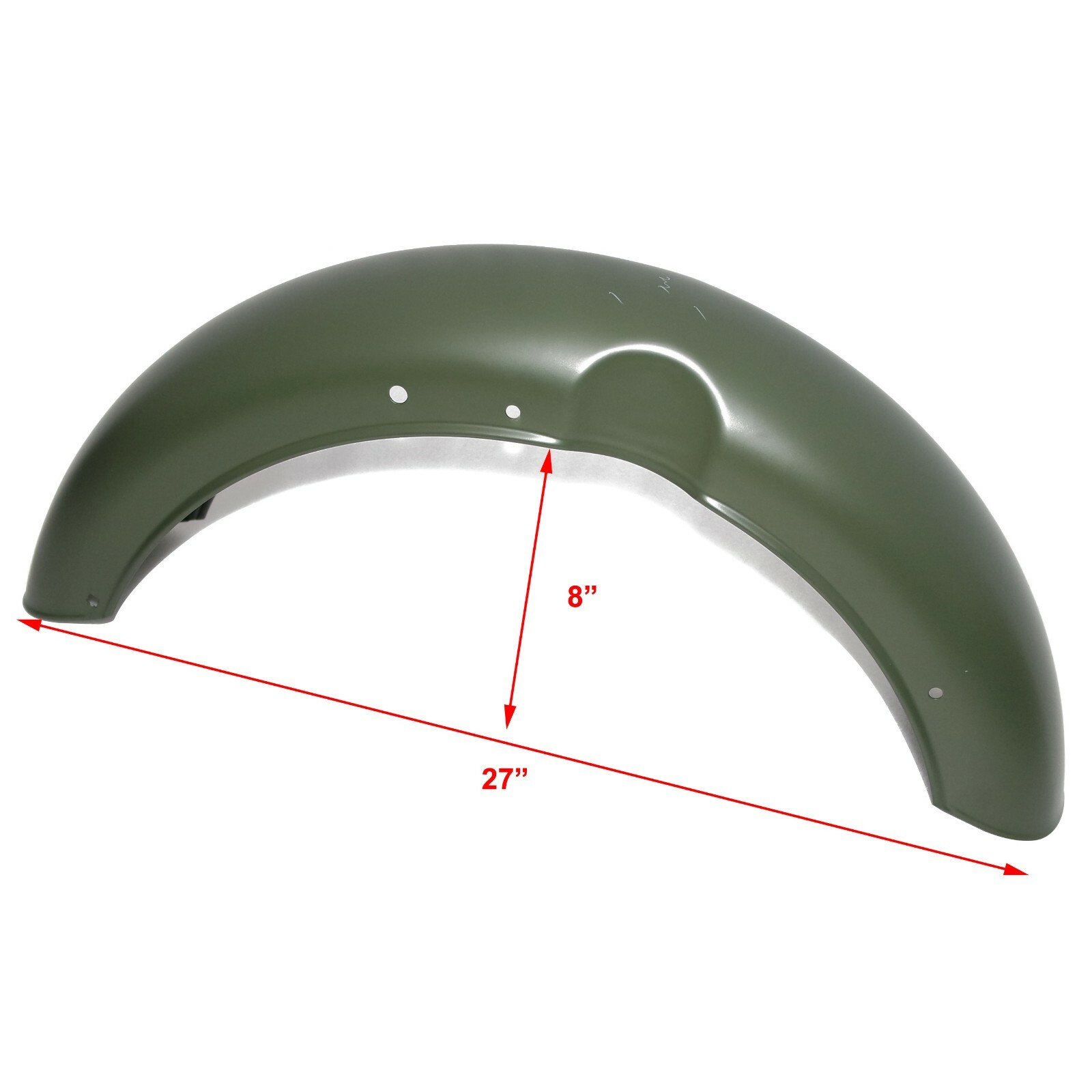Fits Royal Enfield Classic Bullet 350 500 Front Wheel Mudguard Green 