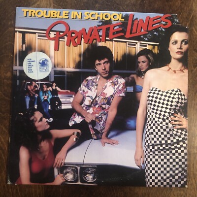 Private Lines *Trouble In School *LP record *1980 *Passport  A+   *PB9848