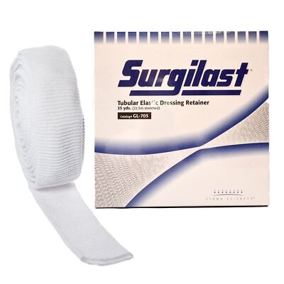 Surgilast Elastic Net Retainer Dressing 25 Yd Sz. 5 Tubular Elastic 1 per Box