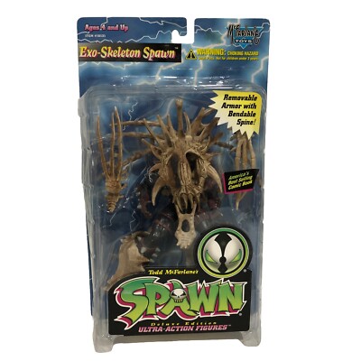 1996 Spawn EXO-SKELETON  Deluxe Ed Ultra-Action Figure Series 4 Mcfarlane Toys