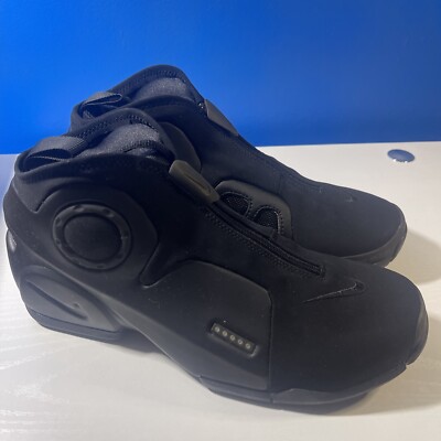 Nike Air Flightposite 2 LE 2009 black retro KG 386160-002 size 8 NEW
