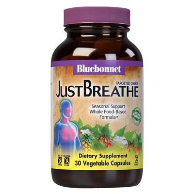 Bluebonnet Targeted Choice Justbreathe 30 растительных капсул