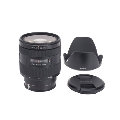 Sony A DT 16-50mm F2.8 SSM Alpha Mount Autofocus Standard Zoom Lens SAL1650