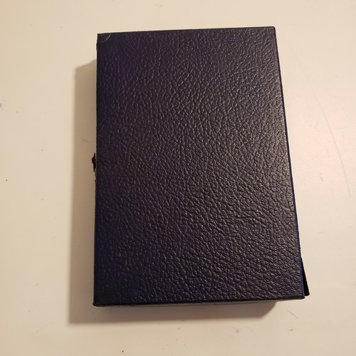 Vintage Lowe Miniature Travel Game Set Backgammon Acey-Ducey #403