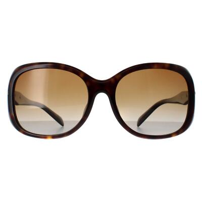 Pre-owned Prada Sunglasses Pr04zsf 2au6e1 Tortoise Brown Gradient Polarized