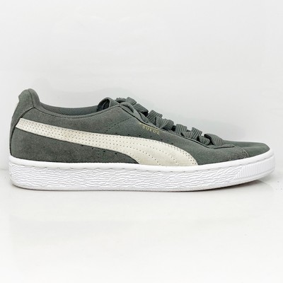 

Puma Womens Suede Classic 355462 48 Серые повседневные кроссовки, размер 7,5, Серый, Suede Classic
