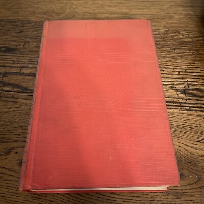 Arrowsmith by Sinclair Lewis 1925 Vintage Hardcover Book Red
