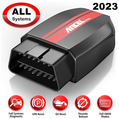 ANCEL BD500 Bluetooth OBD2 Scanner Car All System Code Reader Dignostic Tool ABS