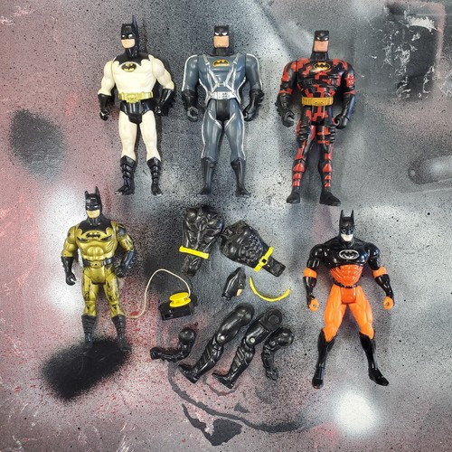 希少　90s ジョーカー　Batman Die Cast Collection Vintage DC Comics Batman Action Figure Lot - Early to Mid