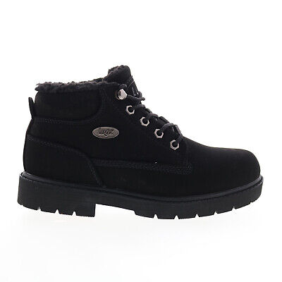 Женские черные синтетические ботинки Chukkas из флиса Lugz Drifter Fleece LX WDRLXFD-001